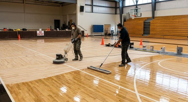 Pine Floor Resurfacing Service