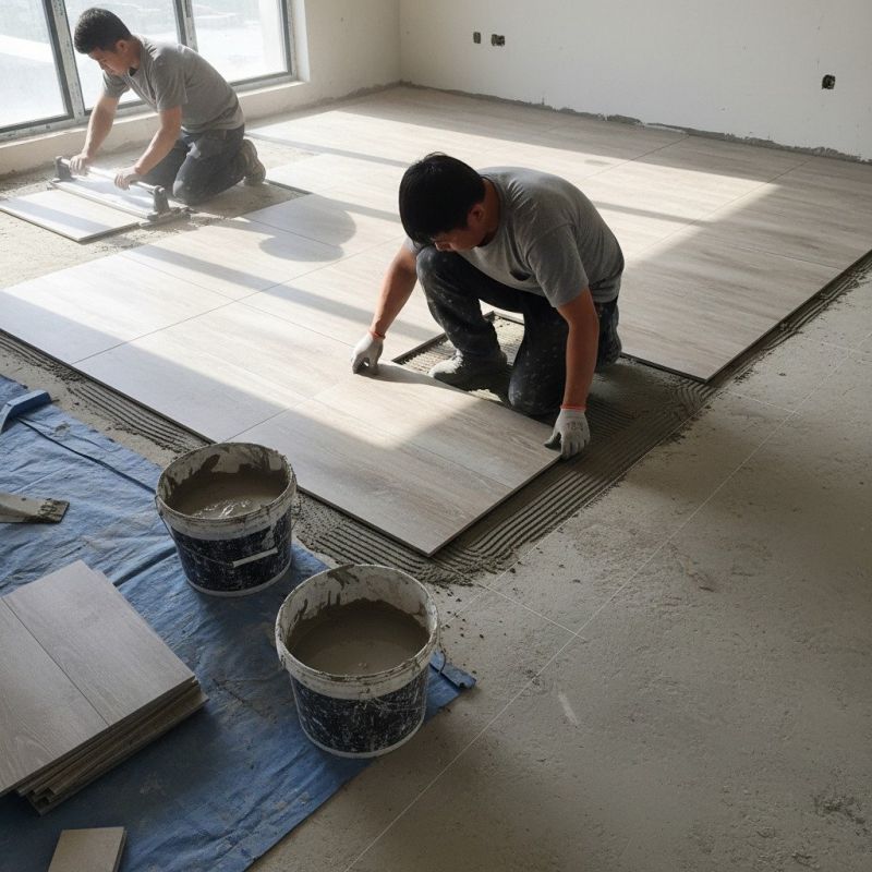 Bathroom Flooring Installation in Alexandria, VA